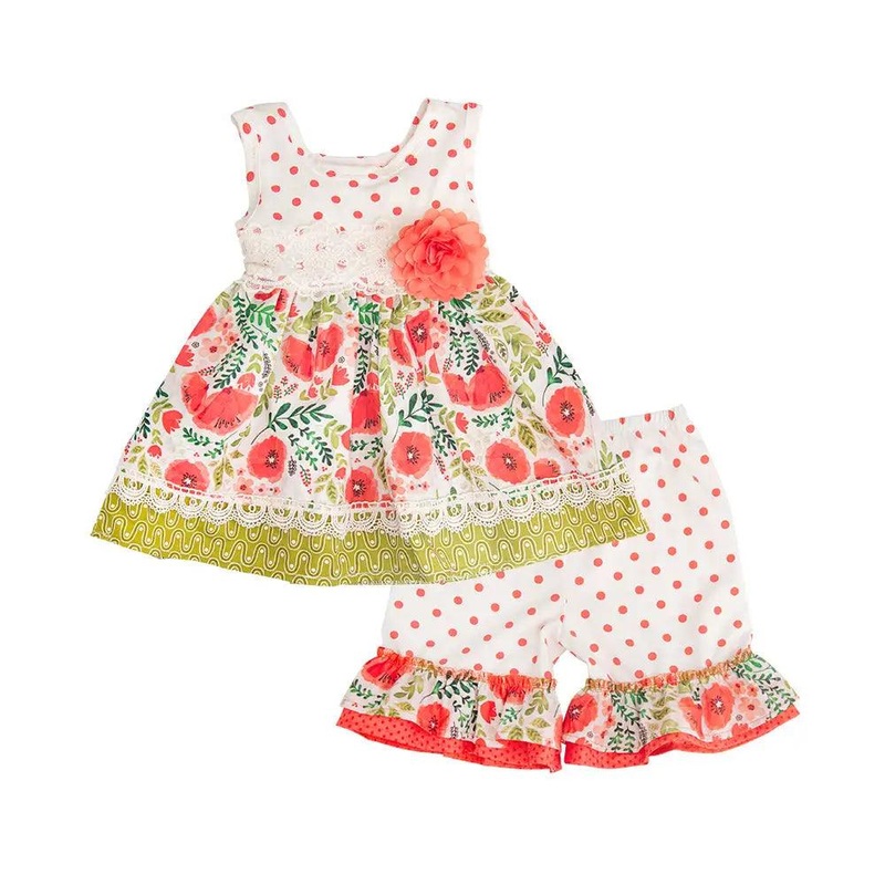 Poppy Garden Swing Set