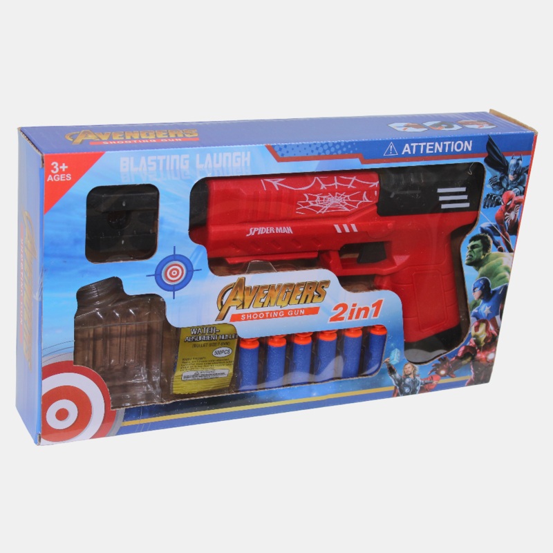 Spider-Man Foam & Gel Blaster Gun