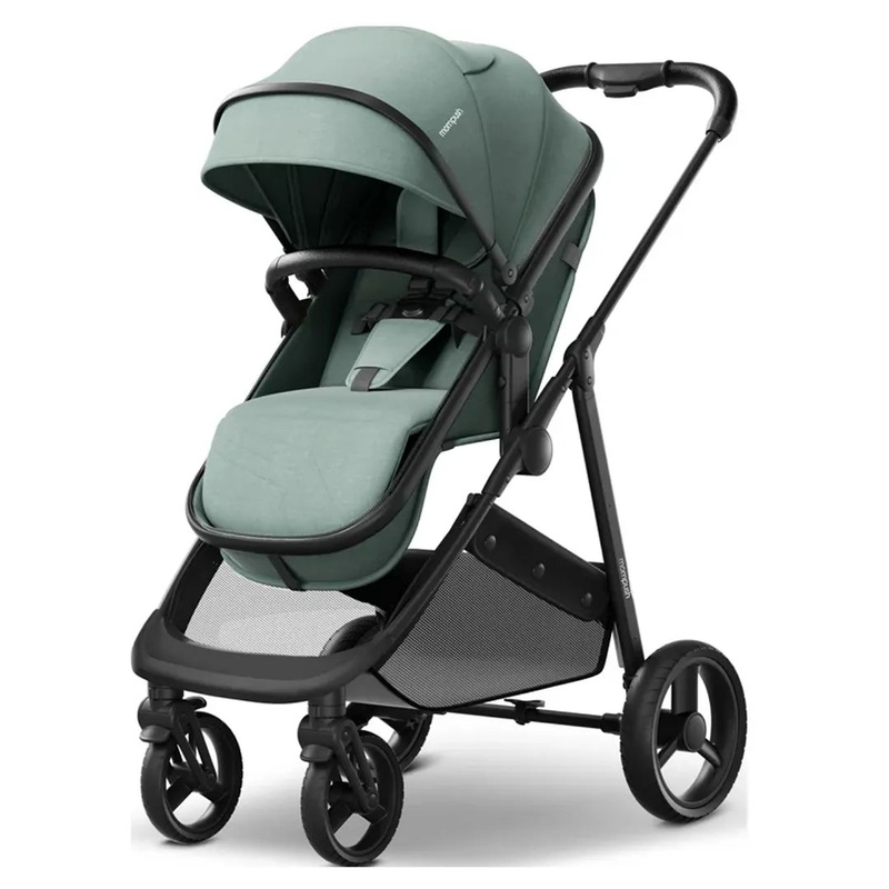 Wiz 2-in-1 Convertible Baby Stroller with Bassinet Mode – Sage Green (See Description)
