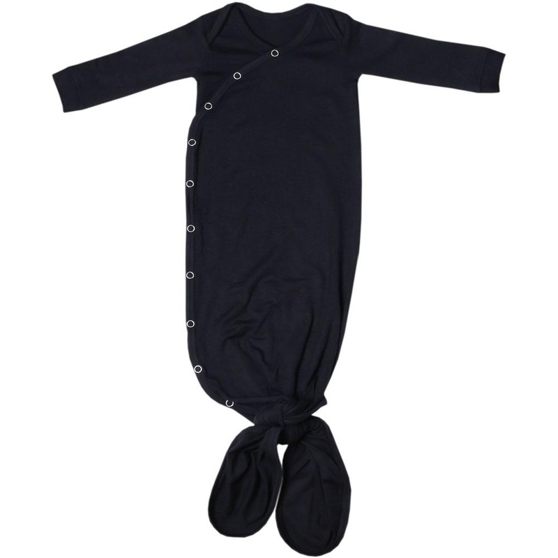 Copper Pearl Knotted Gown | Midnight