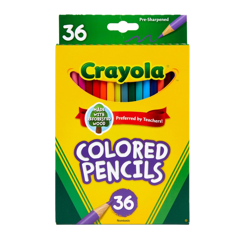 Crayola Colored Pencil Set (36 Count)