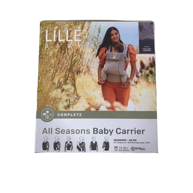 Lillebaby Complete All Seasons Baby Carrier, Twilight Leopard