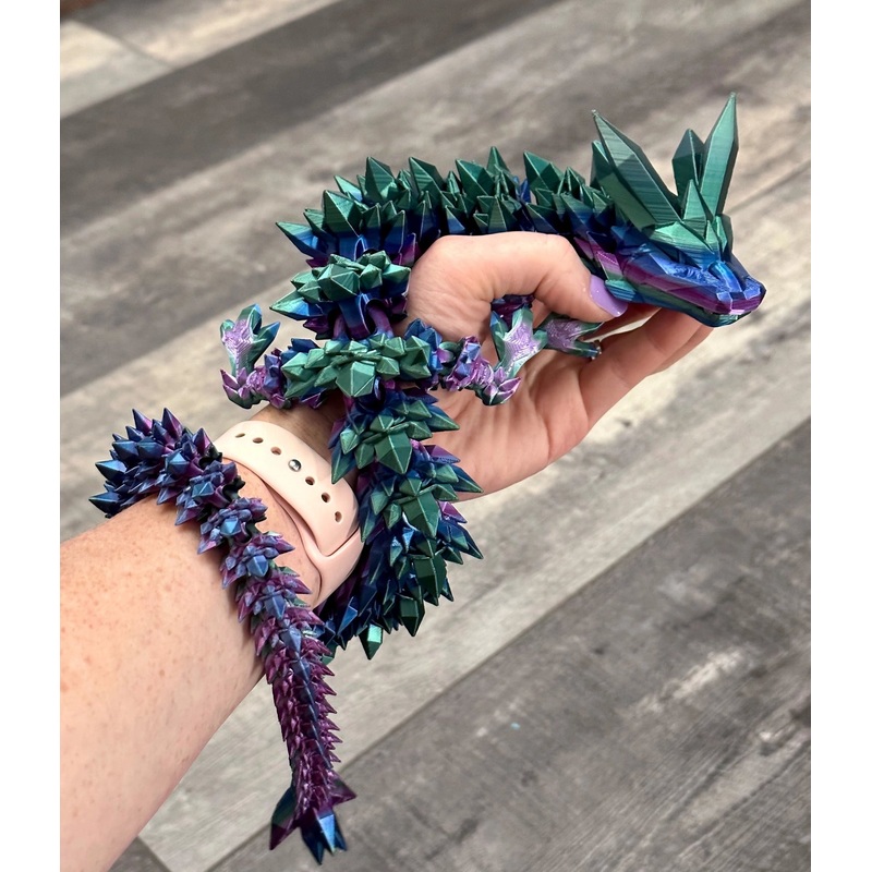 LNZ Custom Designs Crystal Dragon