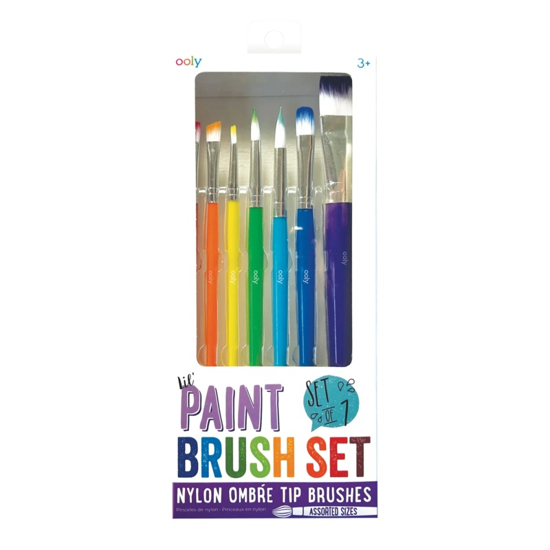 Ooly Lil Paint Brushes – Set Of 7
