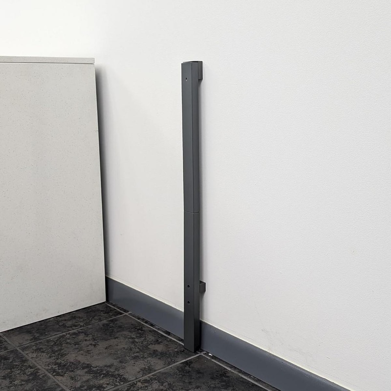 Qdos Universal Baseboard Adapter for Baby Gates – Slate