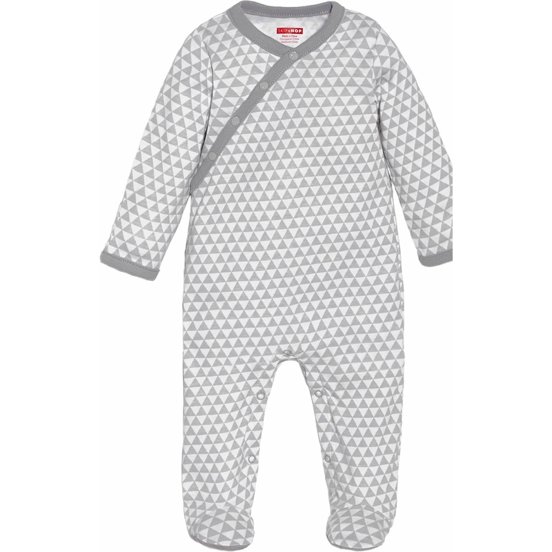 Skip Hop Petite Triangles Side-Snap Footies