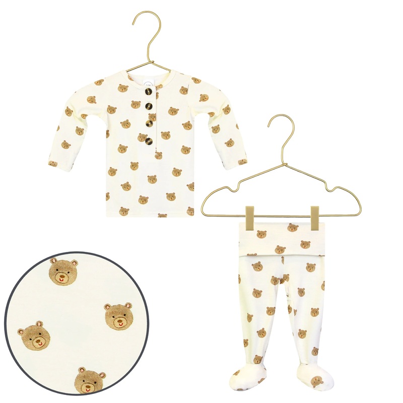 Teddy Top + Bottoms