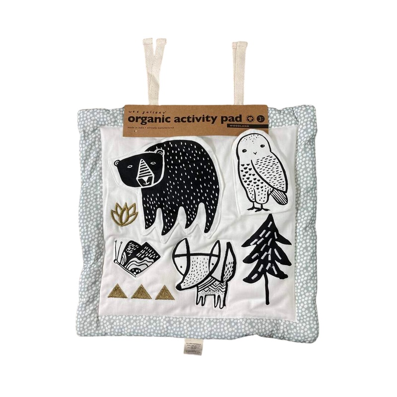 Wee Gallery Organic Activity Pad, Woodland