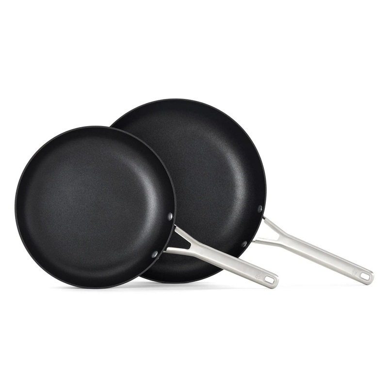 10″ and 12″ Hard Anodized Aluminum Nonstick Fry Pan (See Description)