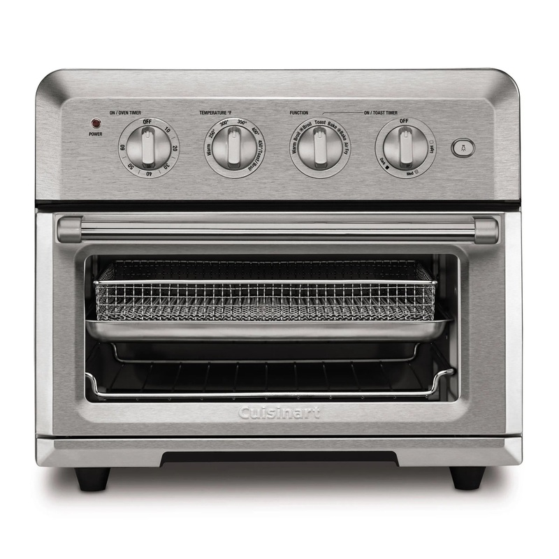 1800W Air Fryer Toaster Oven Stainless Steel Finish- TOA55