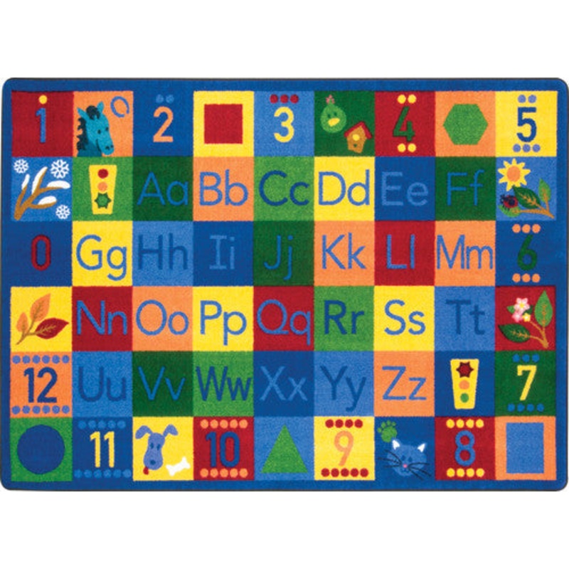 Around the Block II Rug, 5’4″ x 7’8″ Rectangle