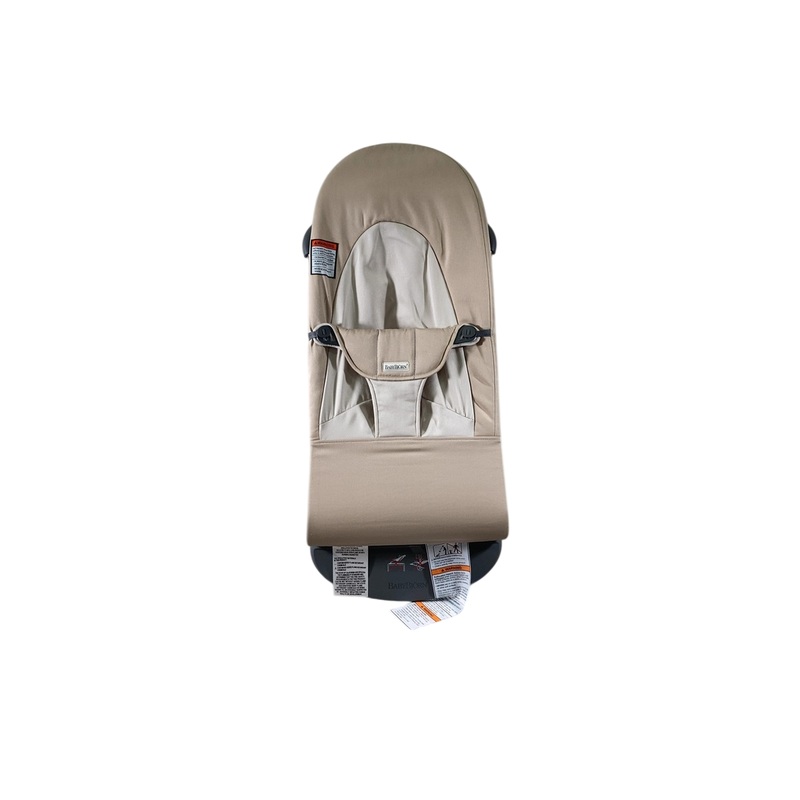 BabyBjorn Bouncer Balance, Dark Gray Frame, Khaki/Beige