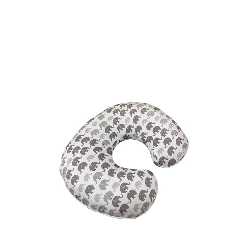 Boppy Nursing and Infant Support Pillow, Grey Elephant