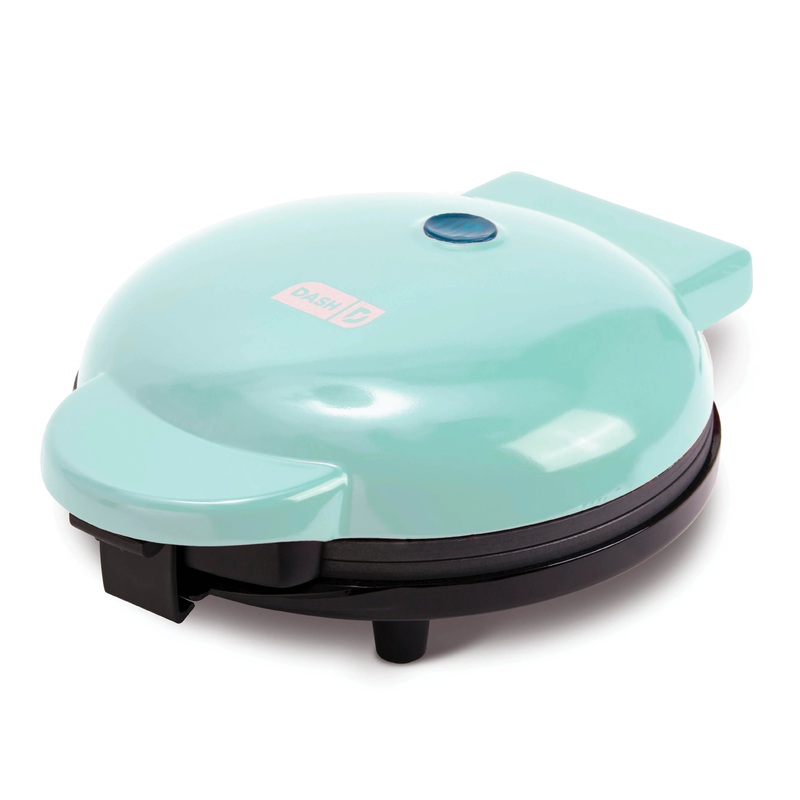 Dash Express Waffle Maker in Aqua- 8 Dual Nonstick Surfaces for Waffles