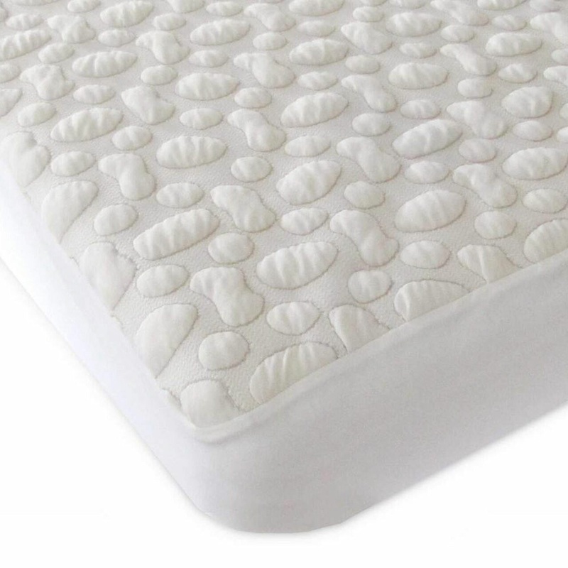 Forty Winks’ plush Pebble-Puff Full Organic Cotton Mini Crib Pad
