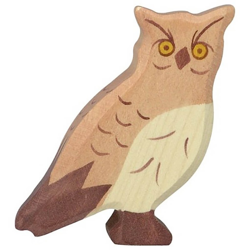 Holztiger Wooden Animal Eagle Owl