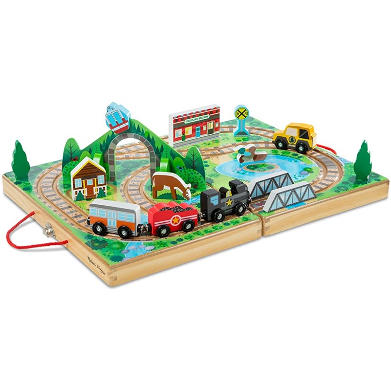 Melissa & Doug- Take-Along Railroad