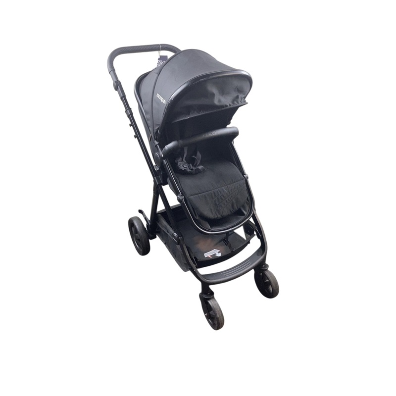 Mompush Meteor 2 Stroller, 2022, Black