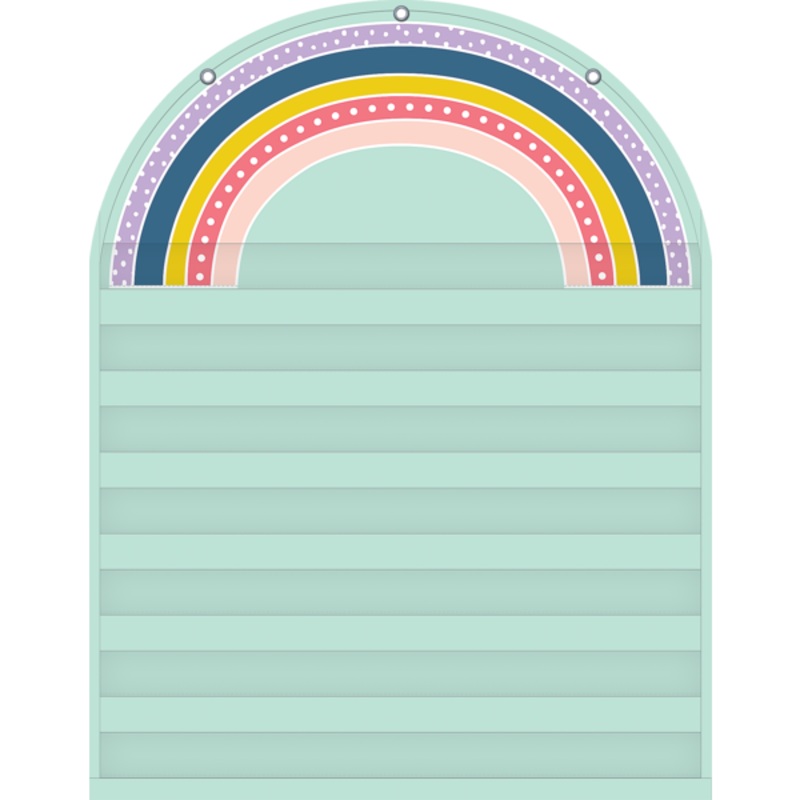 Oh Happy Day Rainbow 7 Pocket Chart