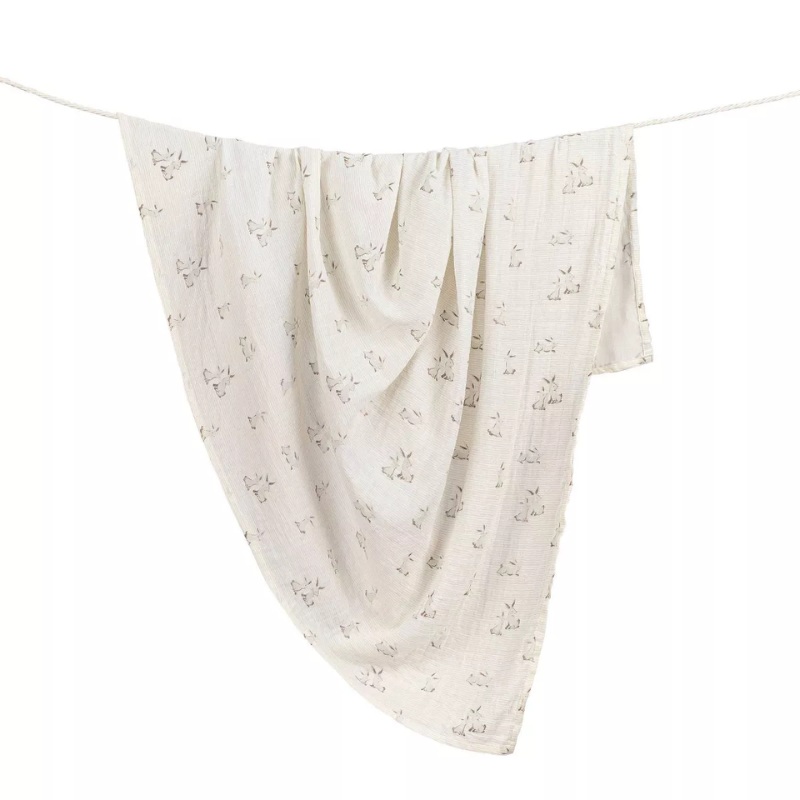 Organic Muslin Swaddle Blanket – 1 Pack