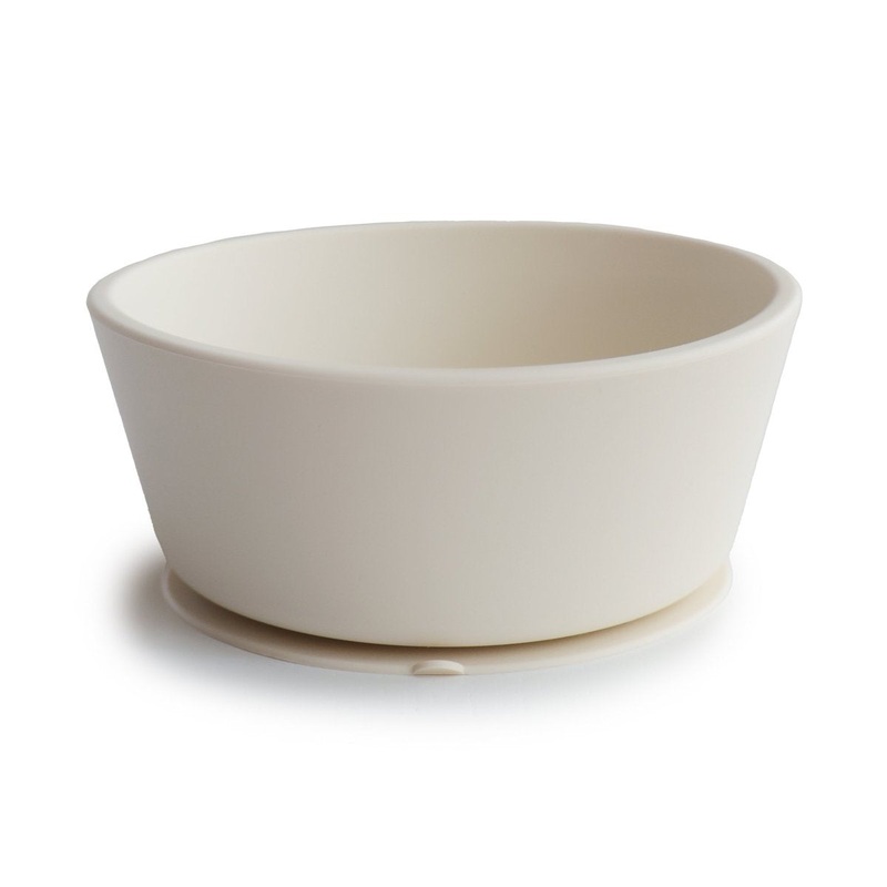 Silicone Suction Bowl – Ivory