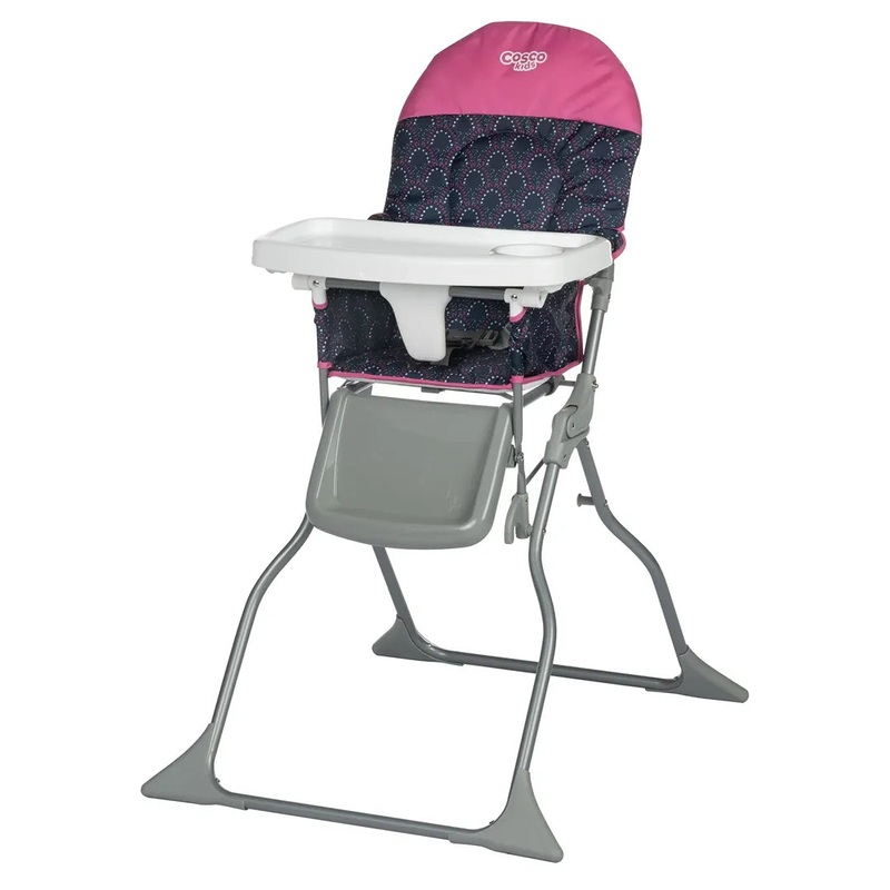 Simple Fold High Chair – Navy Glam