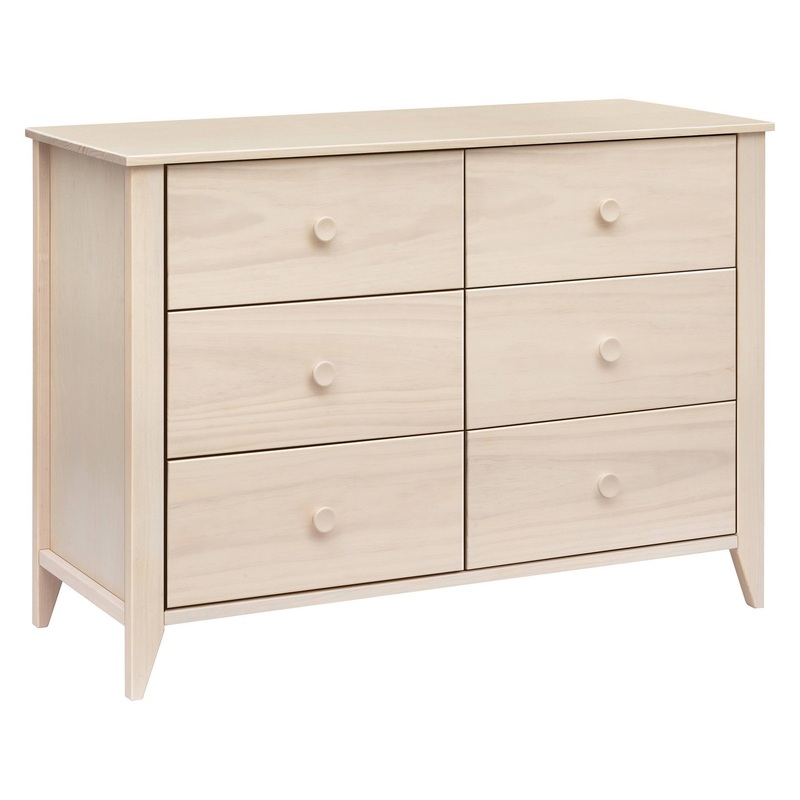 Sprout 6-Drawer Double Dresser – Washed Natural