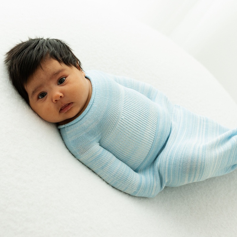 Swaddelini Blue Swaddle Sleep Sack