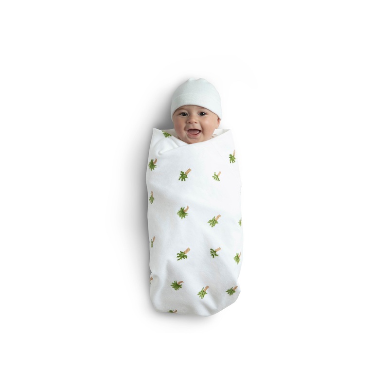 100% Cotton Flannel Baby Receiving Blankets – 4 Pack