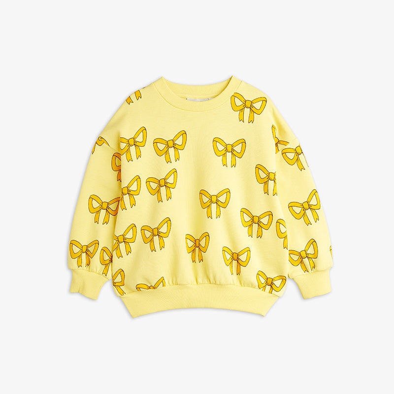 Bow Sweatshirt – Yellow