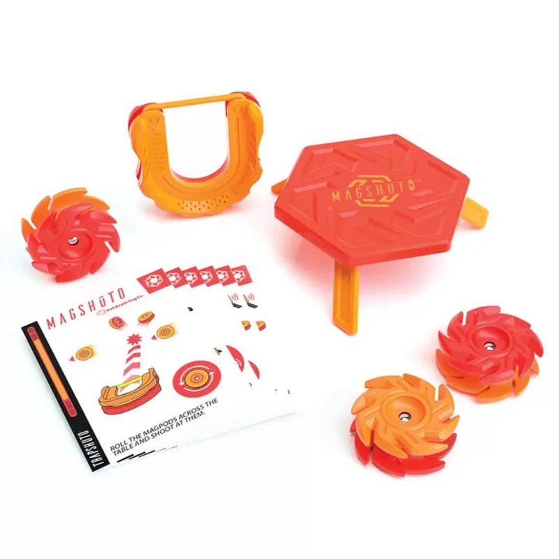 Fat Brain Toys Magshuto Mag Kit Series 1 | Flamepiercer