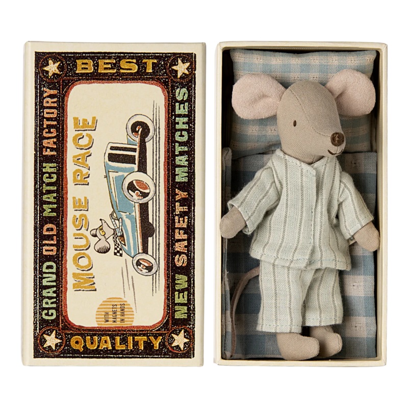 Maileg Big Brother In Matchbox – Mint