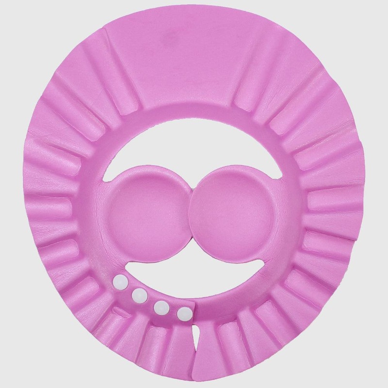 Pink Baby Shampoo Hat