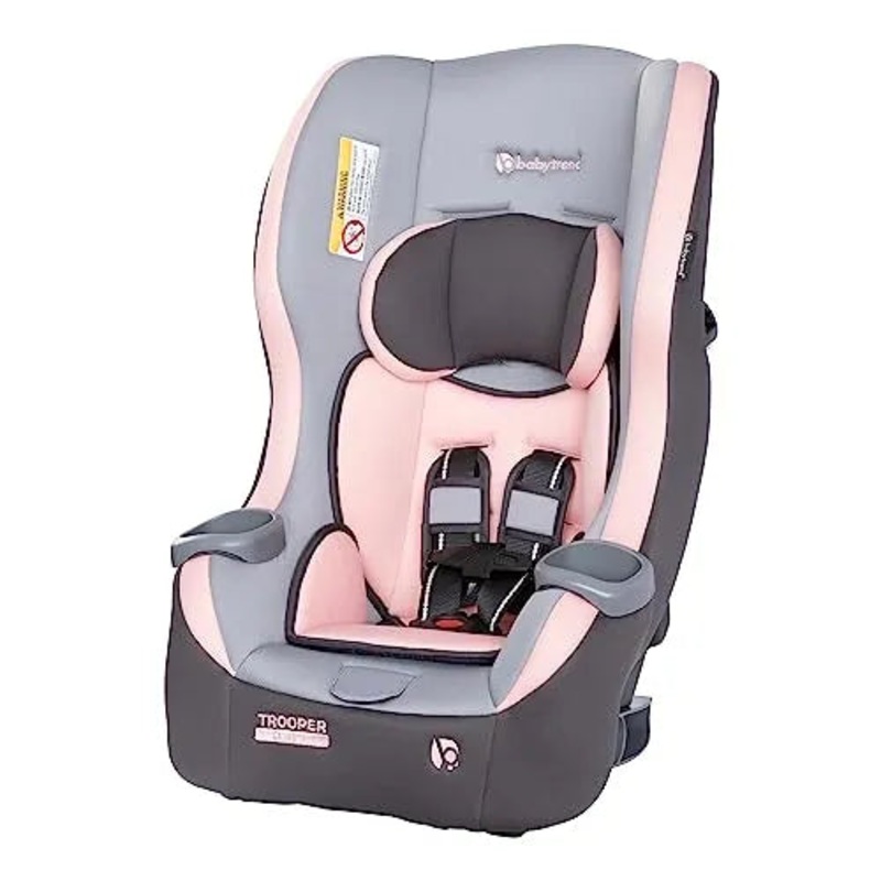 Trooper 3-in-1 Convertible Car Seat – Quartz Pink