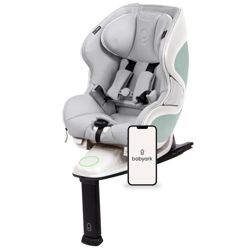 Babyark Convertible Car Seat (Smart) – Eggshell White/Glacier Ice