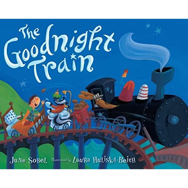 Goodnight Train Lap Board Hard Cover Book