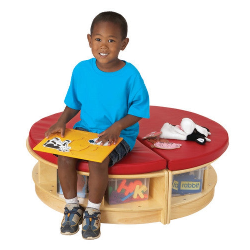 Jonti-Craft Read-a-Round Island, Red