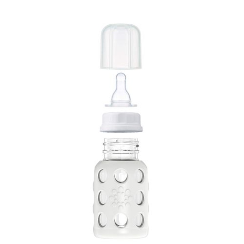 LF Glass Bottle 4oz – Cool Grey