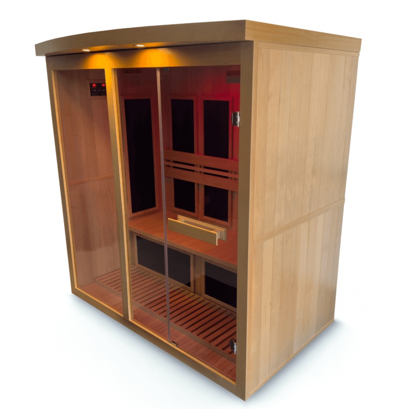 LIFETREND Platinum FAR Infrared 4-Person Near-Zero EMF Sauna