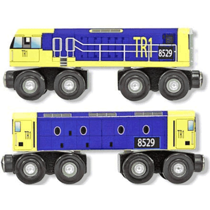 Melissa & Doug Wooden Locomotive & Diesel Engine