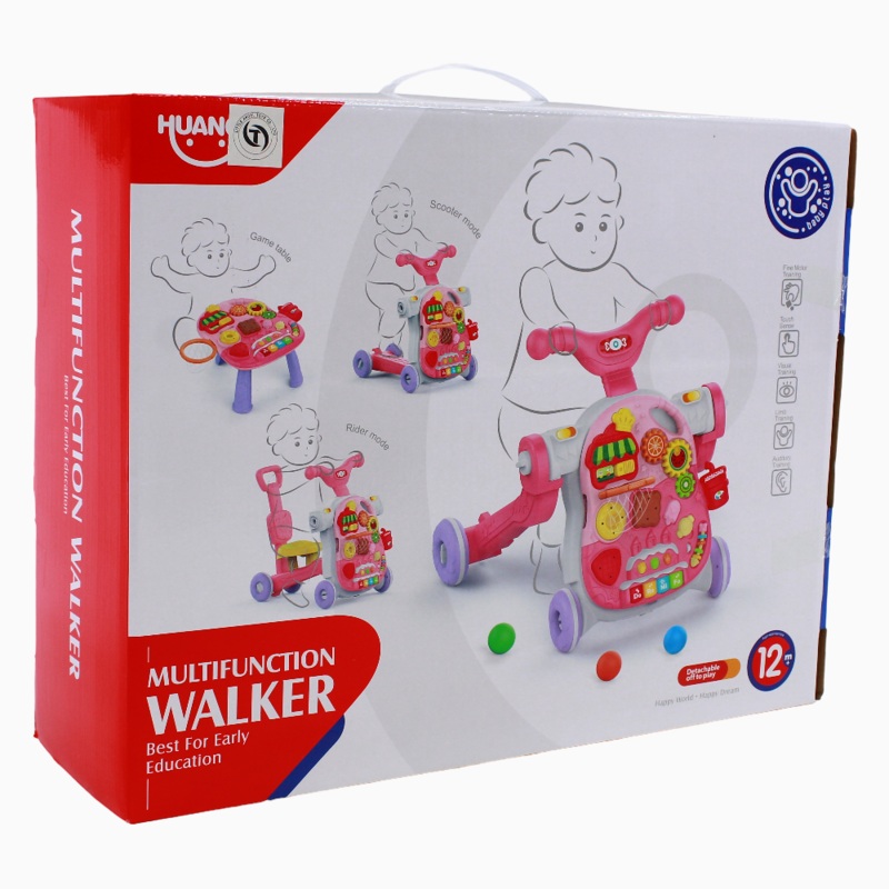 Multifunction Walker – Pink