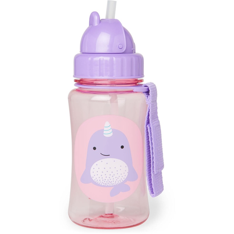 Skip Hop Zoo Straw Bottle – Narwhal