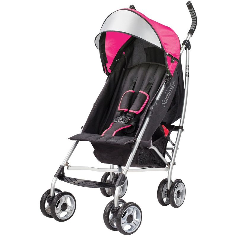 Summer Infant 3D Lite Umbrella Stroller – Hibiscus Pink