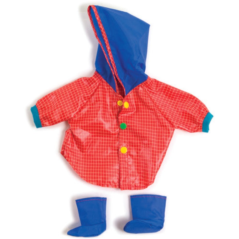 Doll Clothes, Rain Coat & Boots