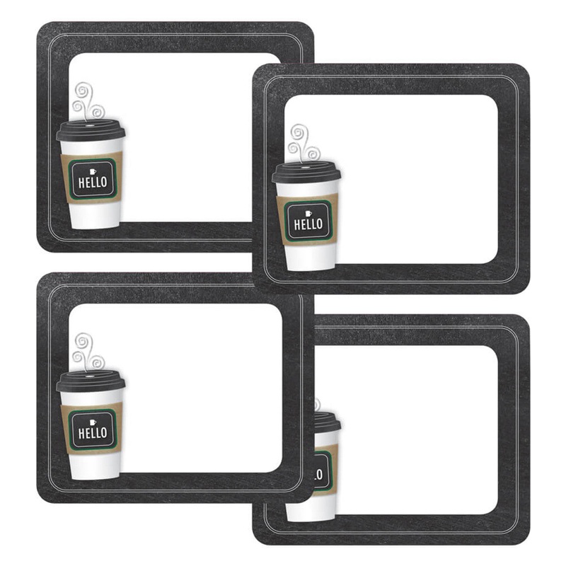Industrial Cafe Name Tags