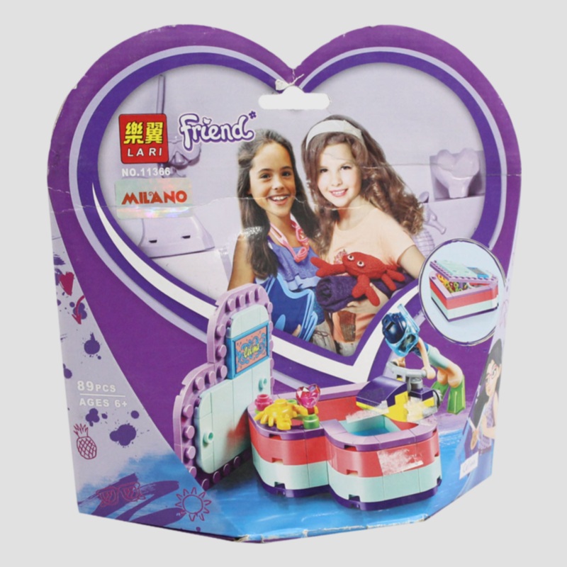 Lari Friends Emma’s Summer Heart Box – 89 Pieces