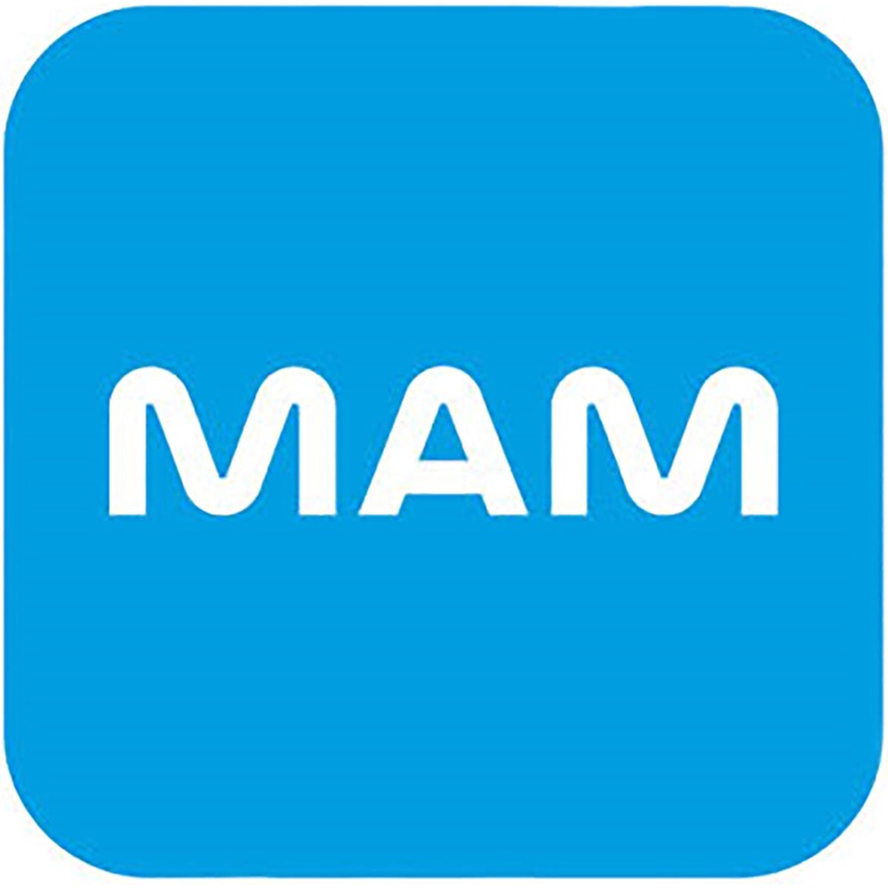 MAM Baby Pacifier Clips, 2 Pack – Boy