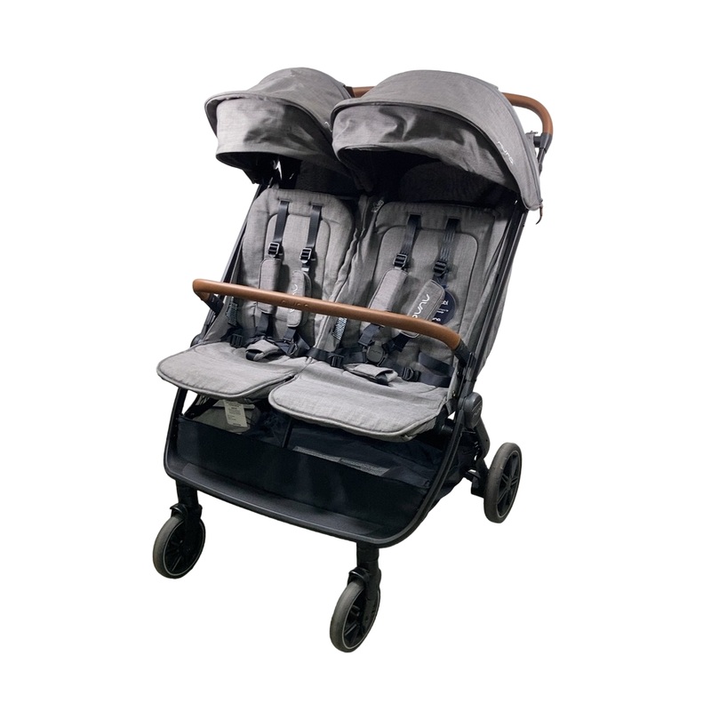 Nuna TRVL Dubl Stroller, 2024, Granite