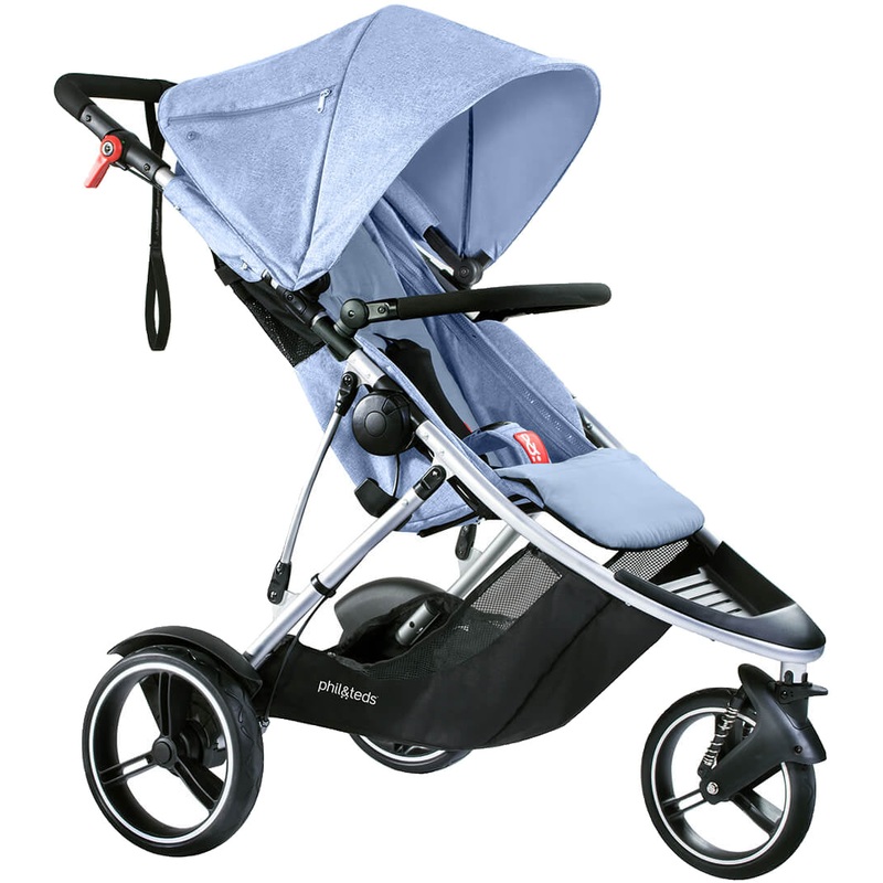 Phil & Teds Dash Stroller – Blue