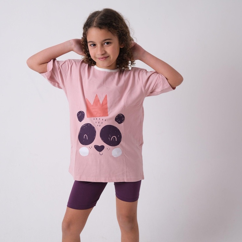 Royal Panda Short-Sleeved Pajama